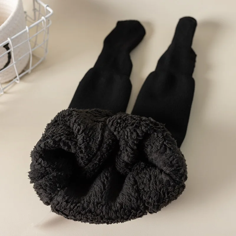 1 قطعة الشتاء الطفل سمك طماق طفل سميكة المخملية ThermalPants الأطفال الدافئة مرونة عالية الخصر طفل فتاة السراويل