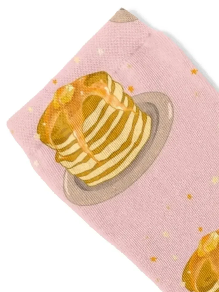 Pancakes for breakfast? Socks soccer anti-slip Running Stockings man Crossfit Men's Socks Luxury Women's