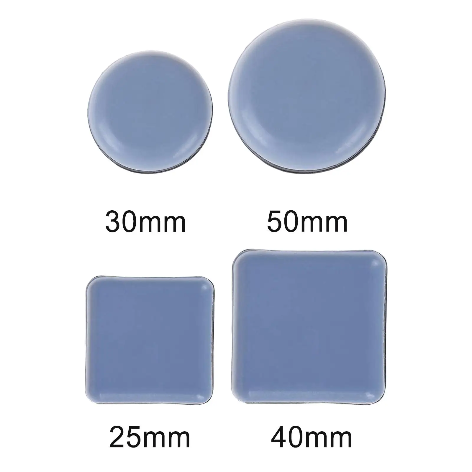 10pcs Slider Pad Furniture Table Bases Protector Coaster Carpet Ground Moving Anti Abrasion Floor Mat