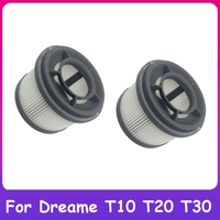 2Pcs For Dreame T10 T20 T30 Handheld Vacuum Cleaner Washable High Efficiency Front Filter