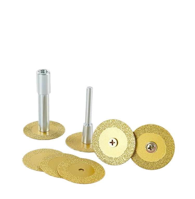 

40mm diamond grinding wheel, M10 thread, suitable for cutting tools for cutting stone, jade and ceramic tiles.