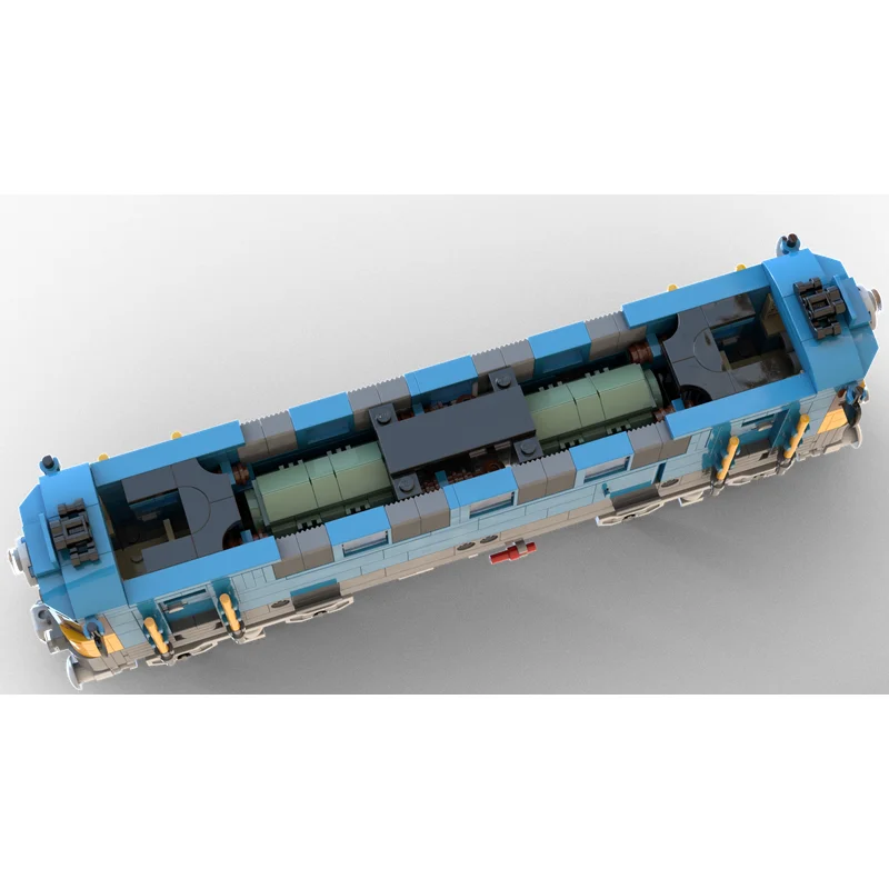 Railway Train Model Moc Building Blocks MAV 43 Train Model Technology Brick DIY Assembly Construction Toy Holiday Set Gifts