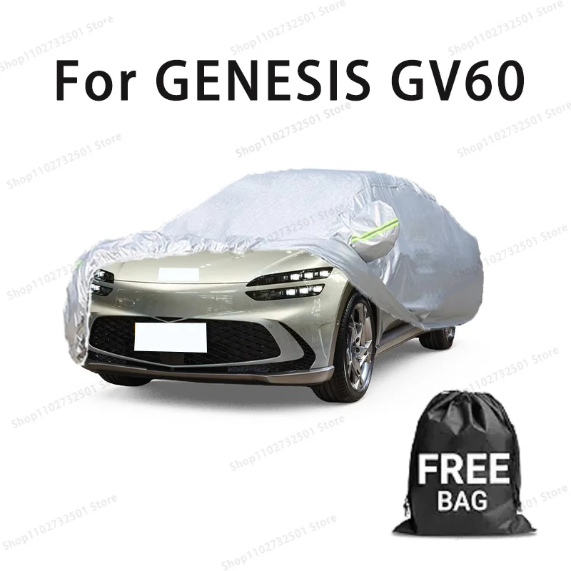 

Car cover For GENESIS GV60 Full cover Waterproof sun protection cover Scratch resistant cars accessories