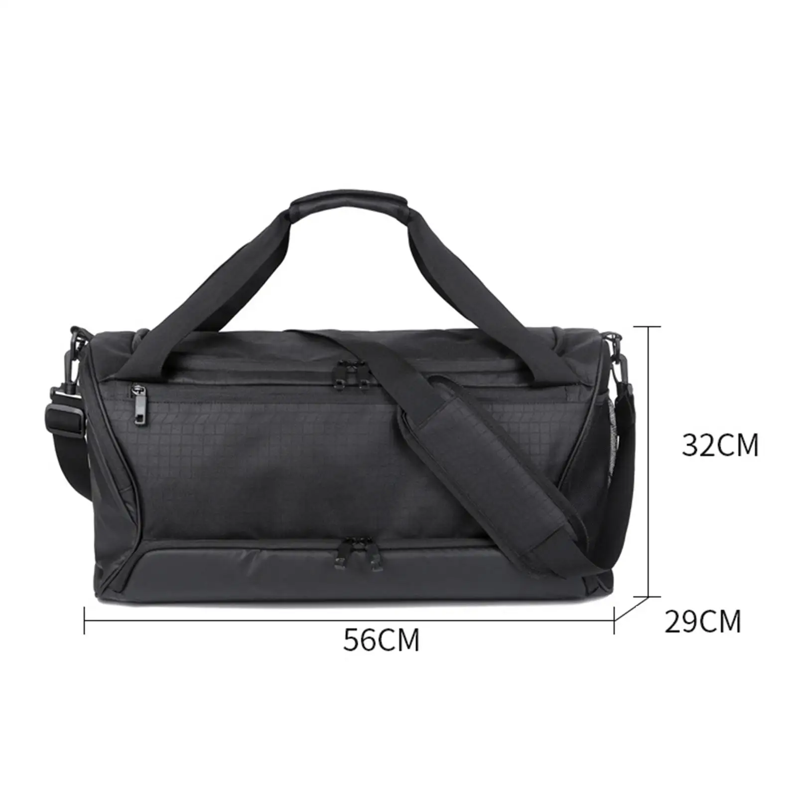 Viagem Duffle Bag Com Compartimento De Sapato, Yoga Bag, Armazenamento De Higiene Pessoal, Sports Gym Bag, Outddor, Workout