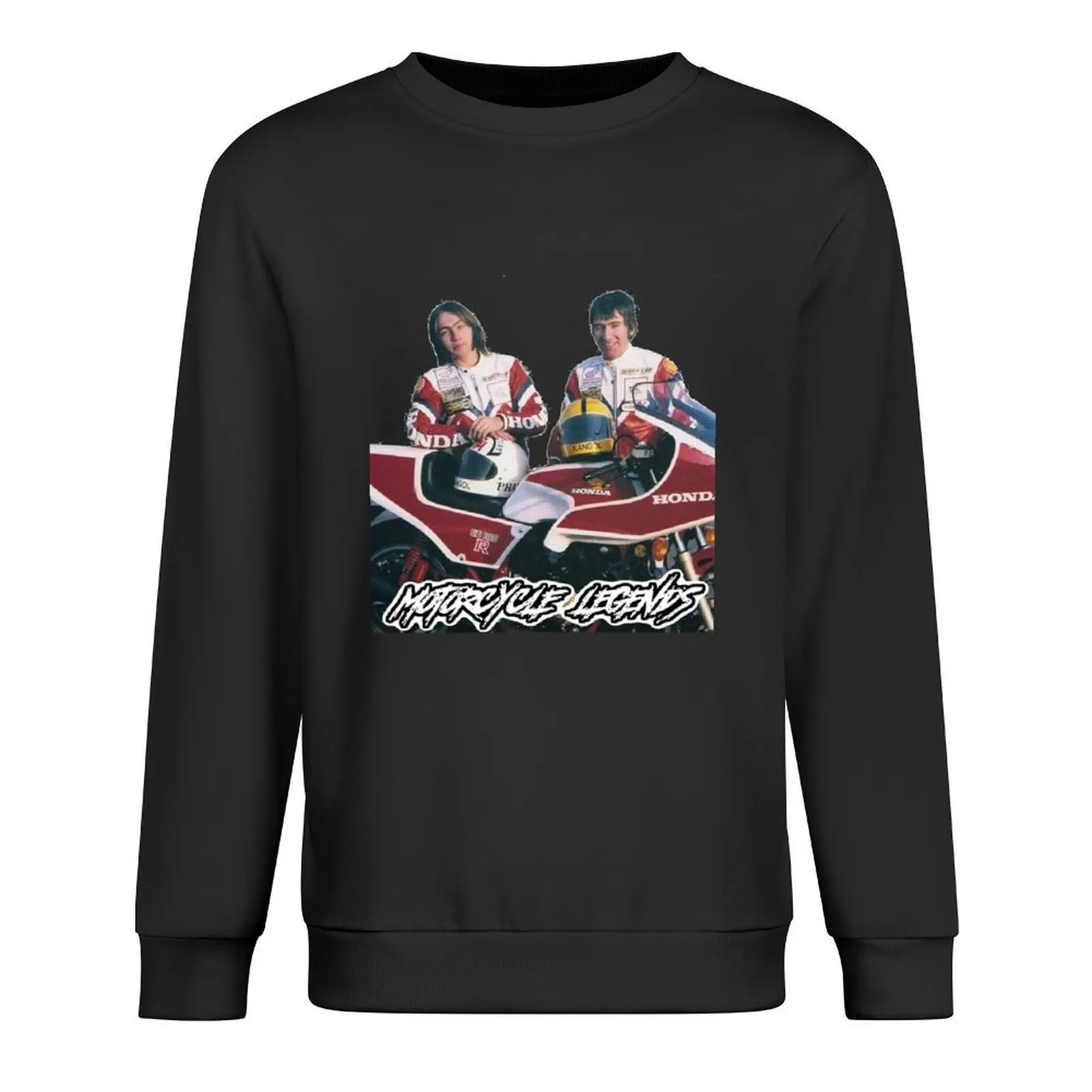 

Ron and Joey, Motorcycle Legends Pullover male clothes graphic t shirts men men clothes tracksuit men men's sweatshirt
