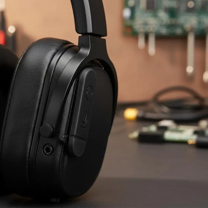 Durable Side Cover for Headset Dust Protection with Programming Connector Fits XIR P3688 DEP450 for Heavy Duty Radio Use