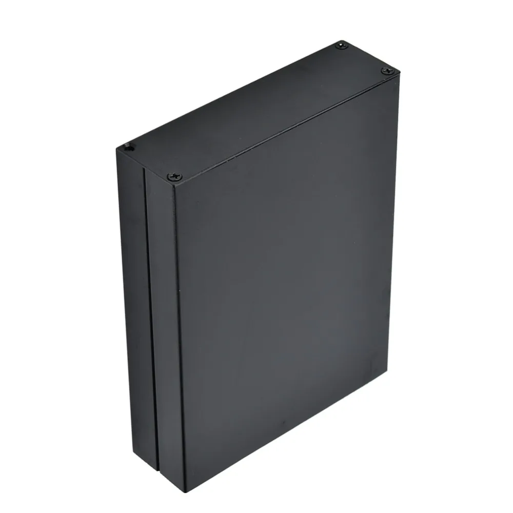 

33*114*150mm Electronic Project Box Black Heat Dissipation Aluminum Box Aluminum Shielded Design PCB Aluminum Box