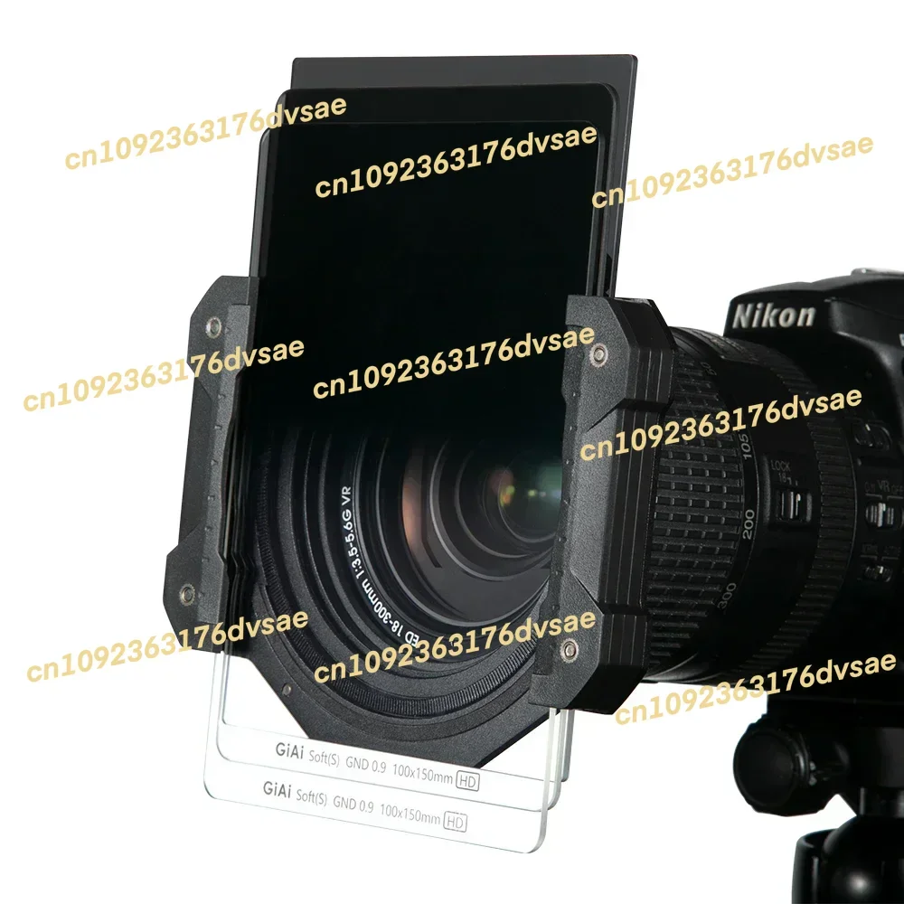 

2025GiAi Pro Square Filter Holder System With Cpl+nd1000+Gnd+67mm 72mm 77mm 82mm Adapter Rings