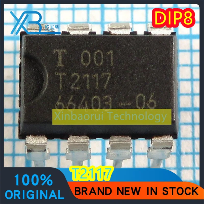 (1/30pieces) T2117-3ASY DIP-8 direct plug T2117 power switch chip IC 100% brand new good quality genuine spot