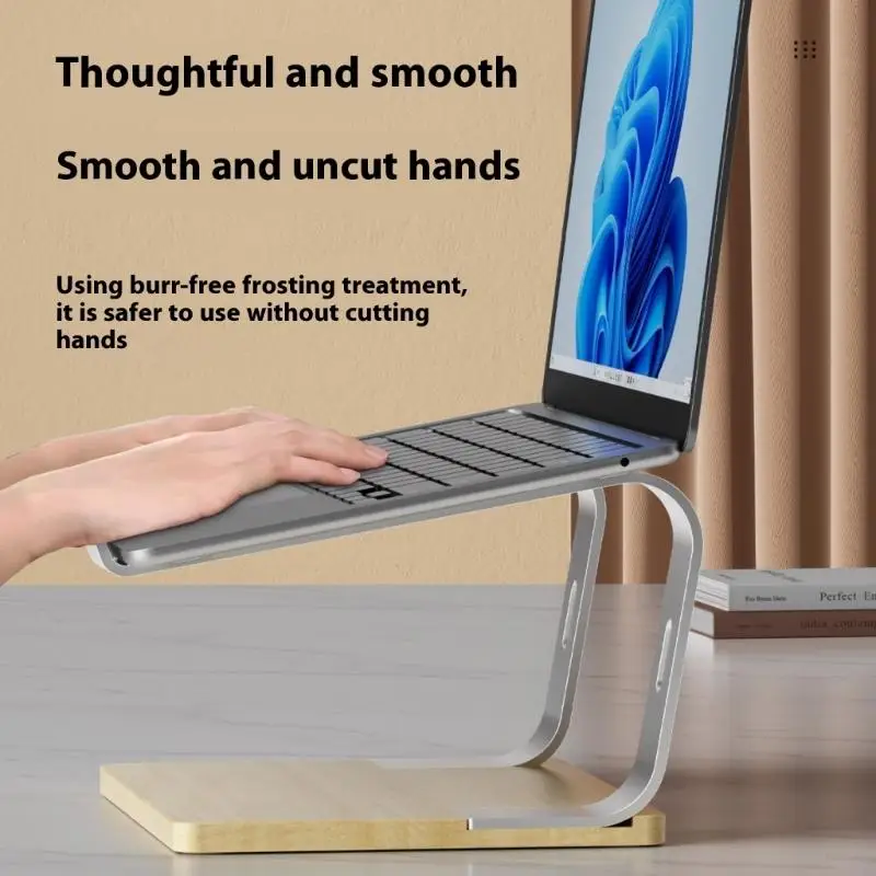 C90f جهاز الكمبيوتر اللوحي المحمول حامل عالمي حامل حامل سطح المكتب لألومنيوم محمول لجهاز الكمبيوتر المحمول.