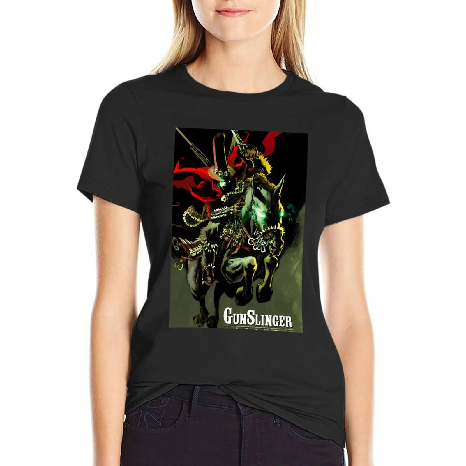 

Gunslinger Spawn T-Shirt animal print sports fans t-shirts for Women pack