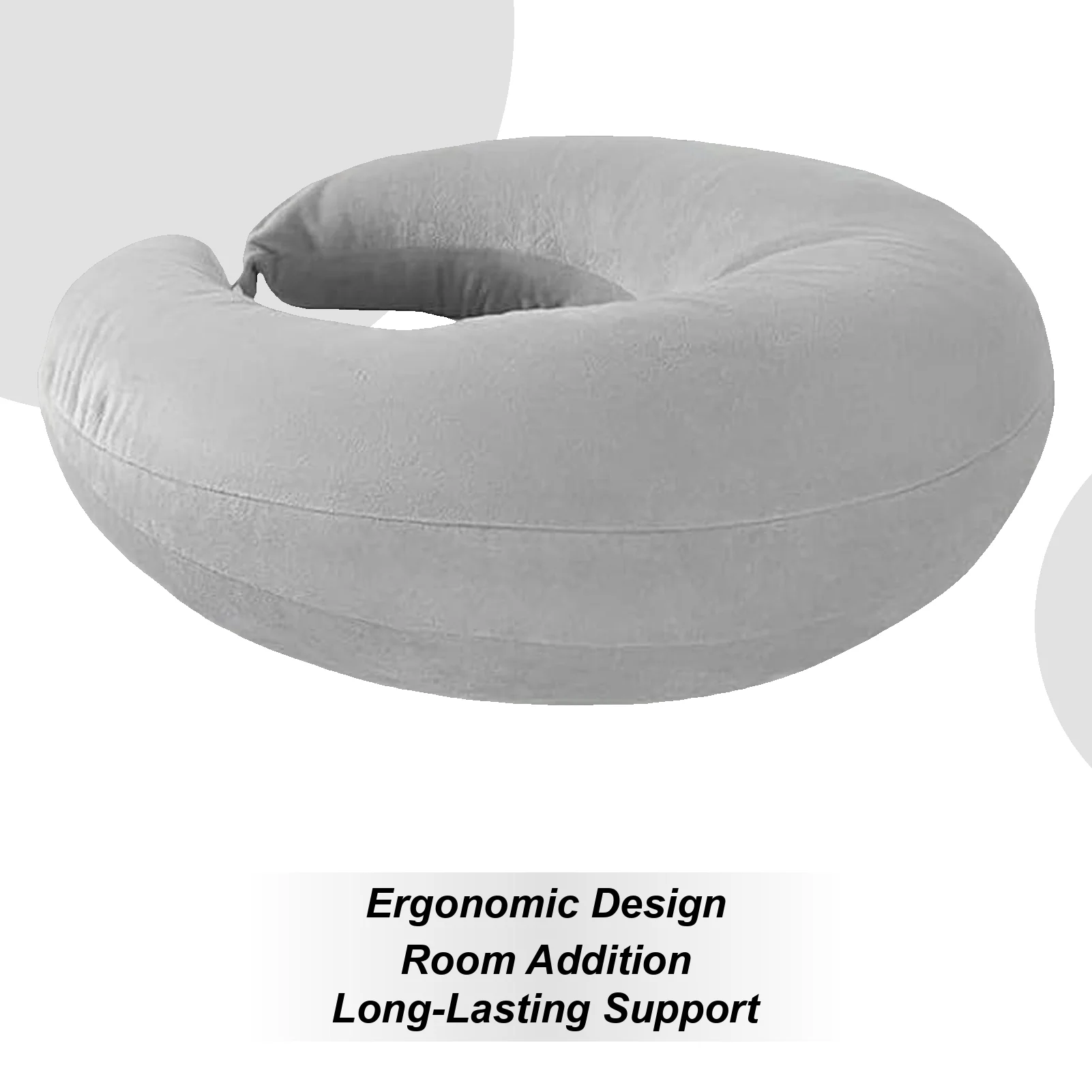 

Arm Pillow Soft Reading Pillows U-Shape Cushion For Working Crocheting Sofa Adults Kids Reading Watching TV Bed