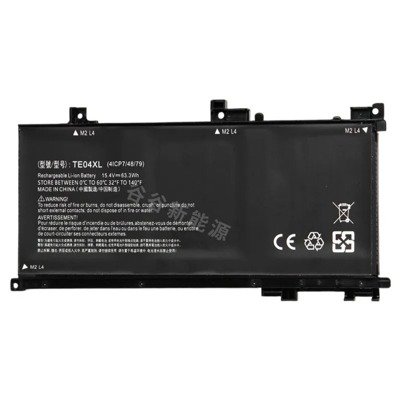 In Stock New TE04XL 4112mAh/63.3Wh 15.4V Laptop Batteries for HP Laptop Shadowlight / Night Elf 1/2PRO OMEN 15-AX TPN-Q173 15AX