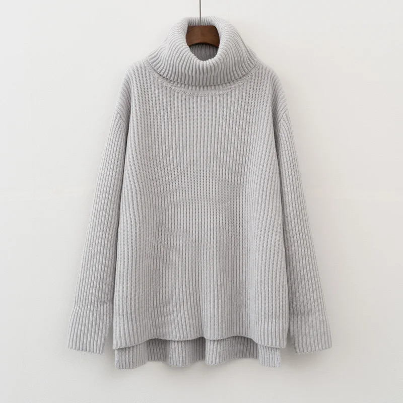 2024 Winter Thick Wool High neck Sweater