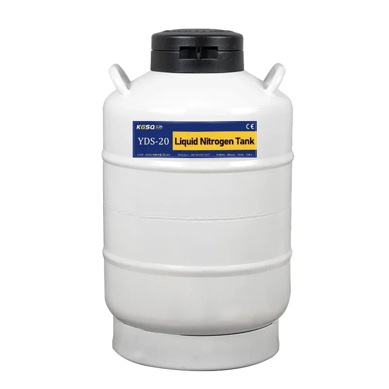 20l aluminum tank bull semen 25 liter container yds-20 cryogenic liquid nitrogen container 20 liter