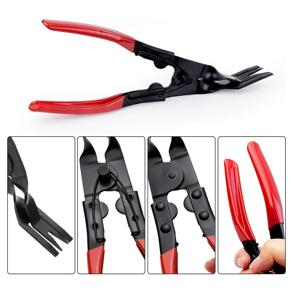 

1PCS Car Clip Pliers Tool Panel Clip Pliers Set Fastener Remover Auto Retainer Clip Trim Rivet Removal Tool Auto Door Car Uph