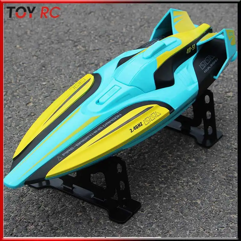 S1 Rc Speed Boat 24g Wireless Electric High Speed Remote Control Boat Long Endurance Large Size For Water Hobby Enthusiasts