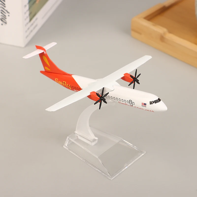 نموذج طائرة East Horse ATR-72، معدن دييكاست 16 سم، الخطوط الجوية الماليزية، مقياس 1/400، طائرة لعبة للأطفال