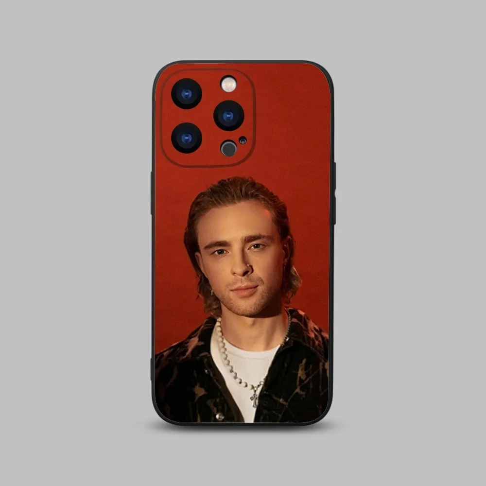 Rapper Egor Kreed Phone Case For iPhone 15,14,13,12,11 Plus,Pro,Max,XR,XS,X,7,8 Plus,SE,Mini Black Silicone Soft