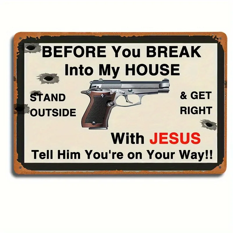 Conversation Starter, Before You Break Into My House