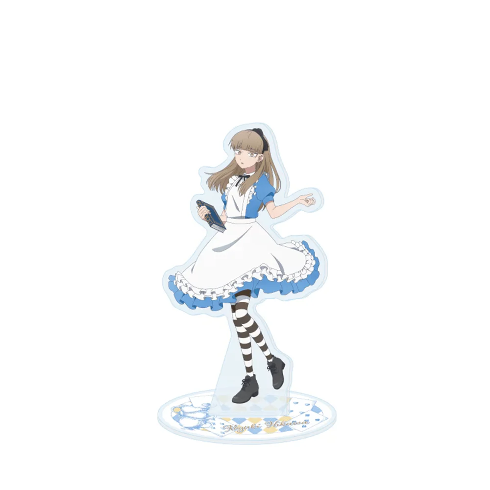The Ramparts of Ice Koyuki Hikawa 15cm Acrylic Stand Keychain Alice Dress Holding Book Ver Tabletop Decor Desk Ornament Gift