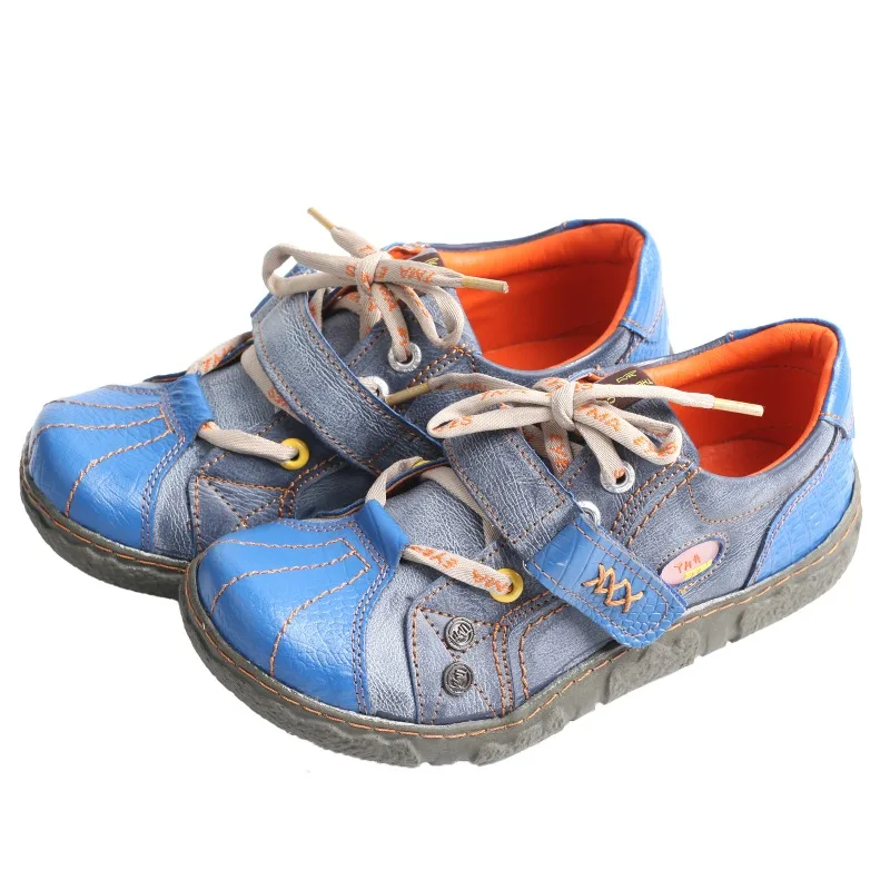 Y2K Vintage Women Low‑Top Non‑Plush PU Leather Flat Shoes, Non‑Slip Retro Casual Single Shoes for Spring Autumn Daily Footwea
