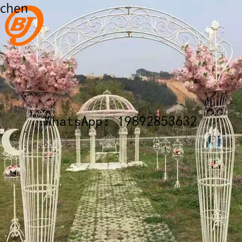 

Wedding Iron Arch Stand Wedding Entrance Props Decoration