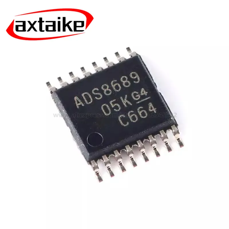 

ADS8689IPWR ADS8689 ADS8689IPW TSSOP-16 Analog to Digital Converters - ADC 16-Bit SMD IC