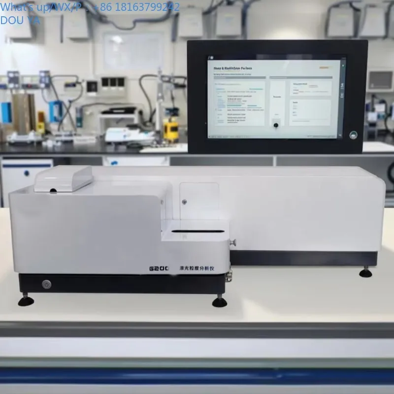 جودة عالية 0.01um -2600um نظام تشتيت آلة الثلج الجاف والرطب المتكامل Las er بحجم الجسيمات الشرجية yzer Dev