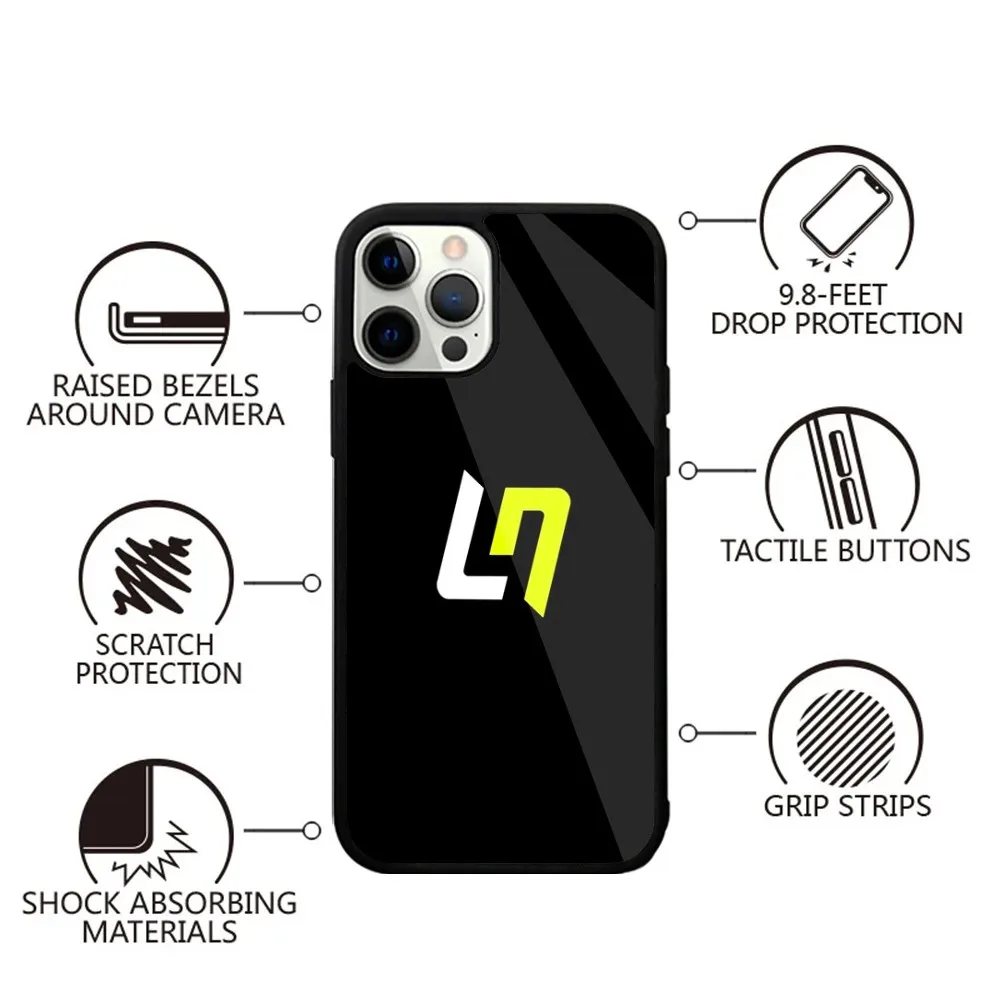 F1 Formula 1 L-Lando Norris Phone Case For iPhone 15,14,13,12,11,Plus,Pro,Max Mini Magsafe Magnetic Wireless Charging