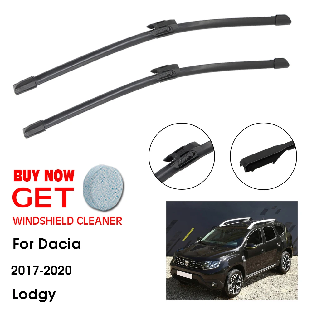 

Car Wiper Blade For Dacia Lodgy 22+16" 2017-2020 Front Window Washer Windscreen Windshield Wipers Blades Accessories