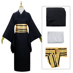Nakime Otokawa Cosplay Costume Anime Kimetsu No Yaiba Suit Uniform Belt Kimono Uniform Halloween Cosplay costumes and prop