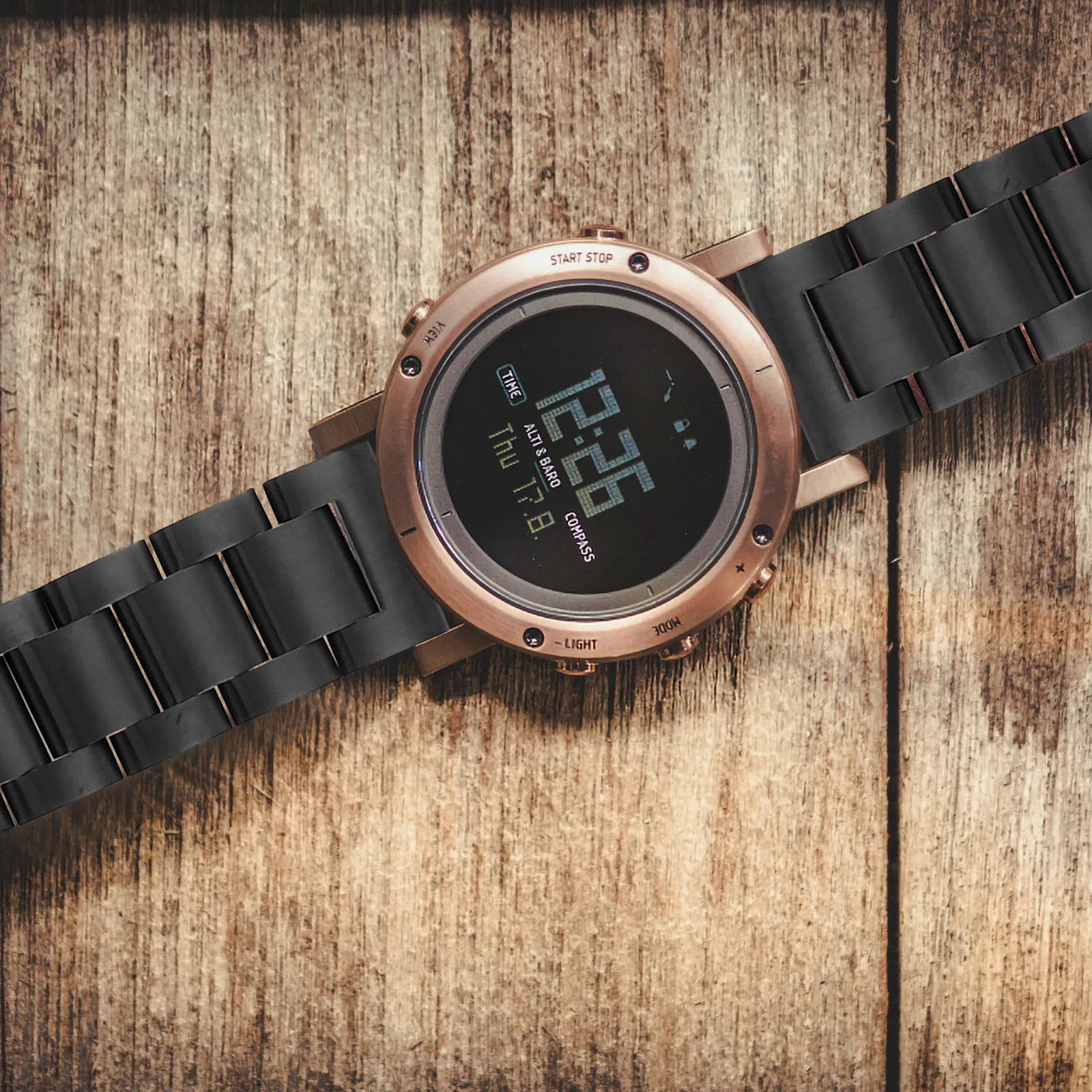 

Stainless Steel Watch Band 18Mm Solid Metal Strap For Watch Replacement Durable Clasp Smooth Texture High-End Look