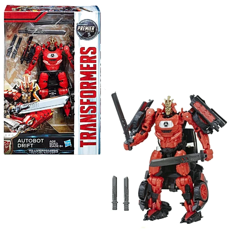 Na Stanie Hasbro Transformers Zabawki Transformers The Last Knight TLK Drift Modele Anime Film Zabawki Roboty Figurki Akcji Prezenty
