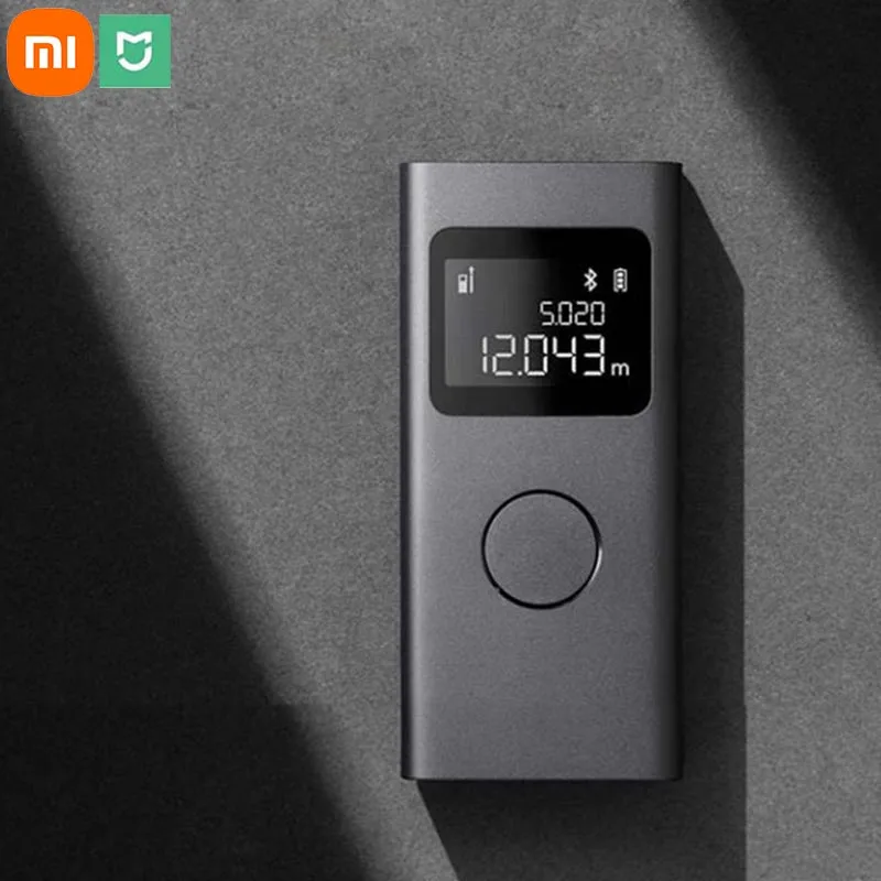 Xiaomi Mijia Smart Laser Range Finder Tape Measure Work With Mi Home APP Laser Rangefinder Real Time Distance Meter LCD Display