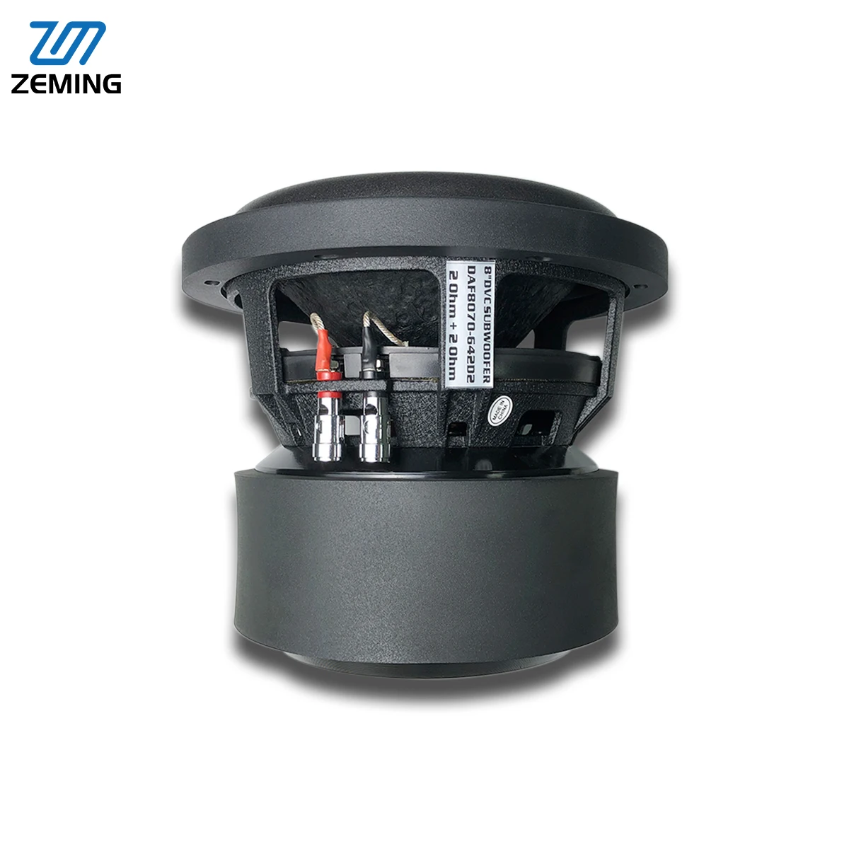 Factory best 8 Inch Dual Voice Coil Triple Magnets Subwoofer Nominal Power 500W Car Audio Subwoofer Impedance:2Ω +2 Ω / 4Ω +4Ω view 3