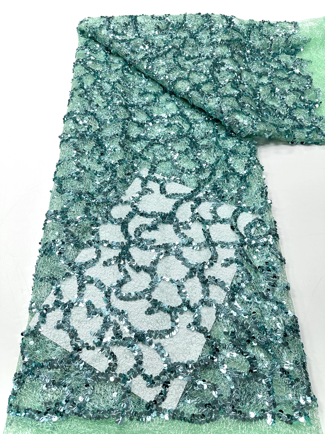 2026 الأحمر الأفريقي نيجيريا جودة عالية الترتر تول أقمشة الدانتيل التطريز حفل زفاف جبر فستان الخرز حجر 5 ياردة