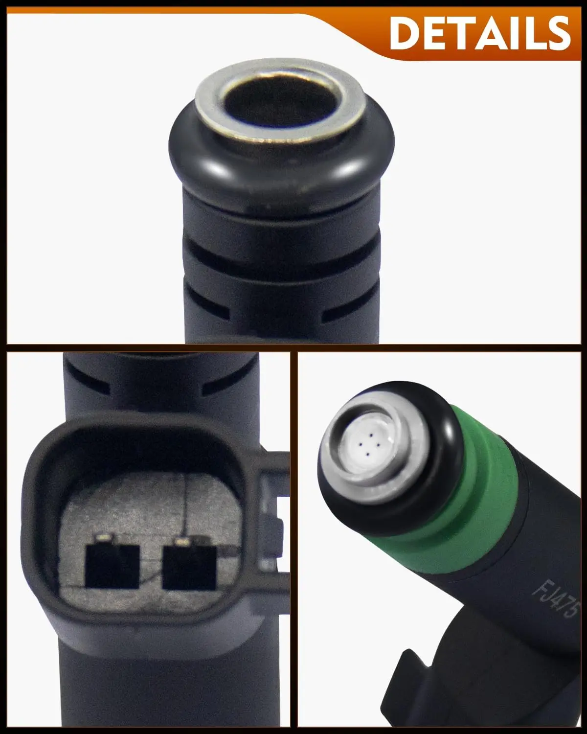 Bilusi FJ475 4.7L حاقن الوقود لدودج داكوتا دورانجو رام 1500 01-07 لسيارة جيب جراند شيروكي قائد 01-07