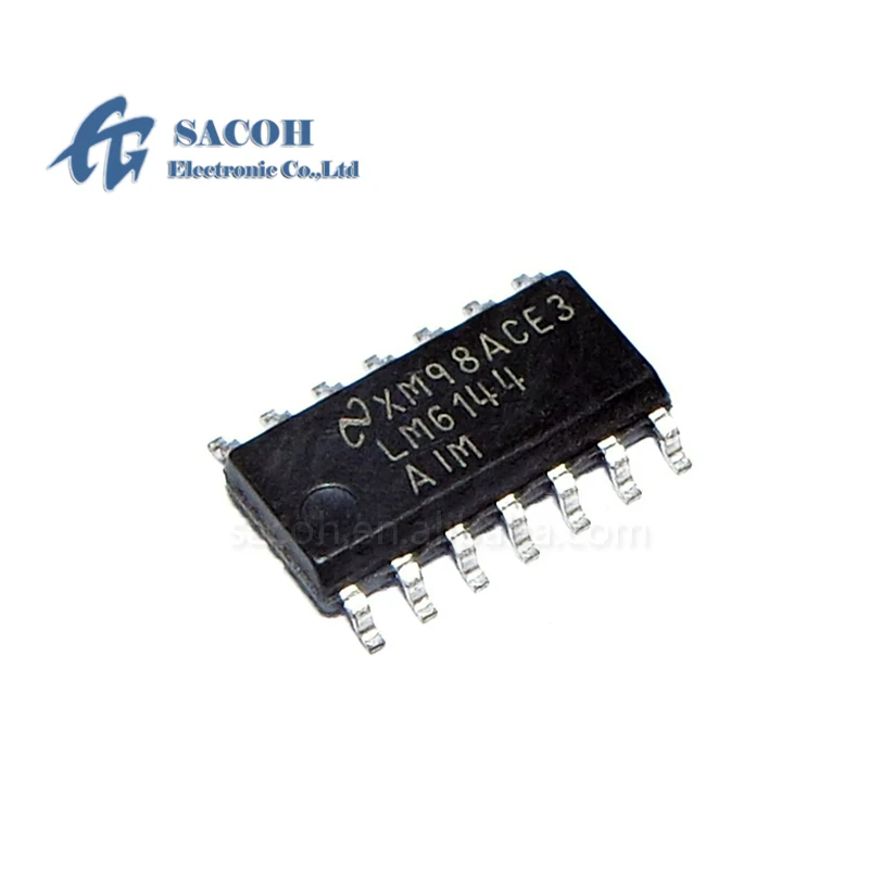 5PCS/lot New LM6144AIM LM6144AIMX or LM6144BIM or LM6144BIN LM6144 LM6142AIM LM6144BIM LM6142BIN SOIC-14 Operational Amplifiers