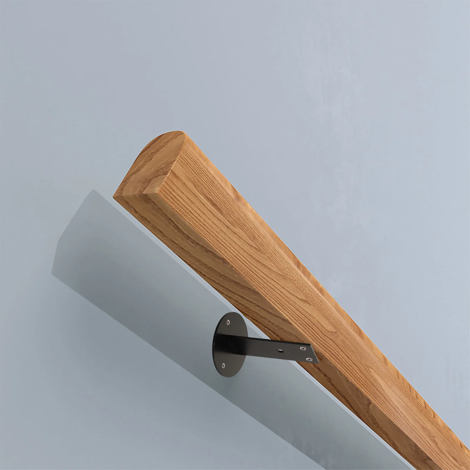 For Dance Studios For Gardens Handrail Brackets Garden Use Home Use Support Bracket Black Finish Easy Installation