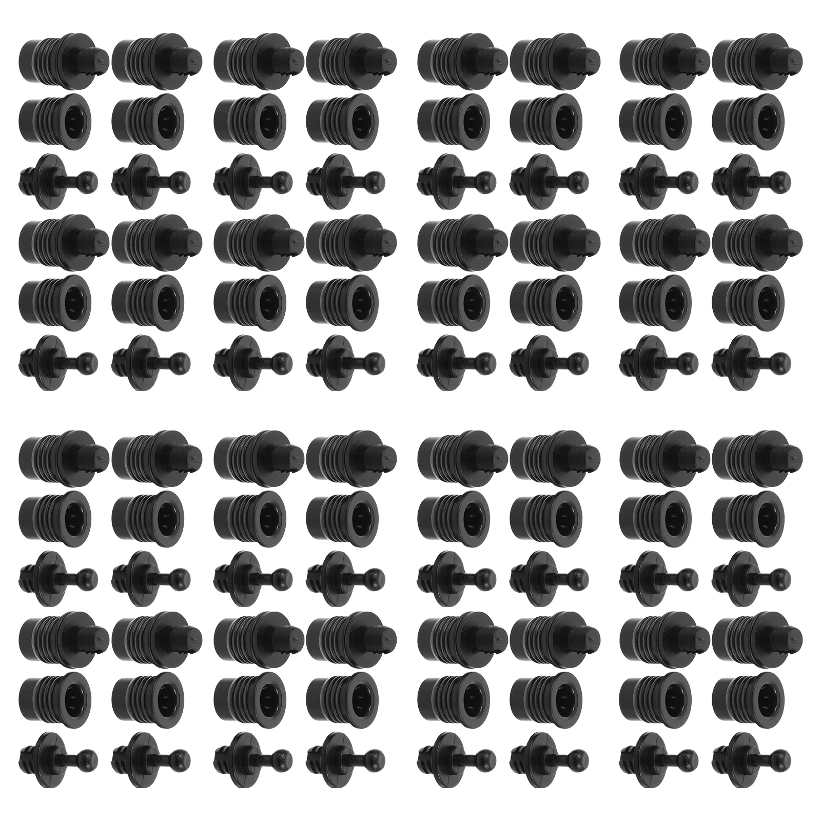 

40pcs Speaker Grille Fasteners Plastic Snap Buttons Audio Dust Subwoofer Mesh Pegs Fixing Clips For Use Universal