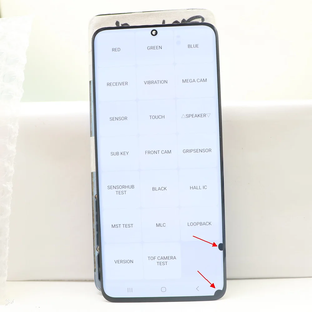 With defects Amoled Lcd For Samsung Galaxy S20 G980 G980F G980F/DS LCD Display Touch Screen Digitizer Assembly Replacement