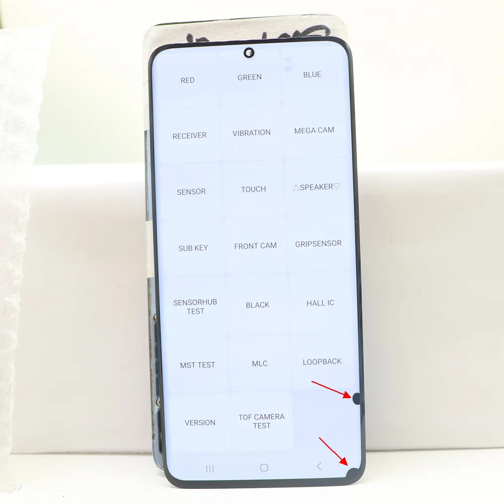With defects Amoled Lcd  For Samsung Galaxy S20 G980 G980F G980F/DS LCD Display Touch Screen Digitizer Assembly Replacement