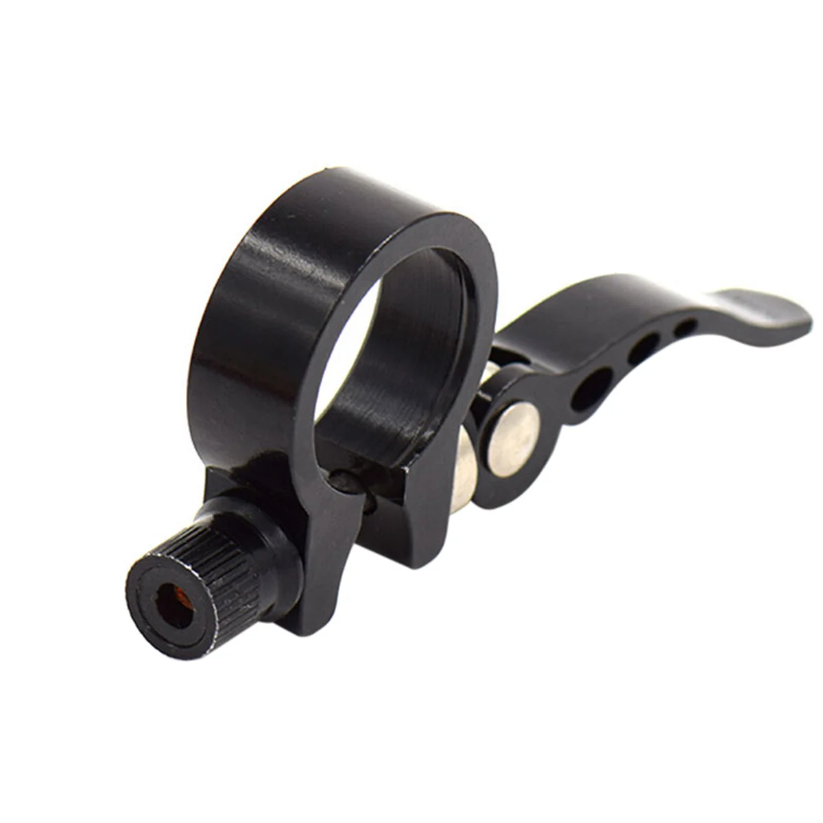 

318mm Aluminum Alloy Cycling Bike Quick Release Seatpost Clamp (Black) Bike Seatpost Clamp Road Bike Seatpost Clamp