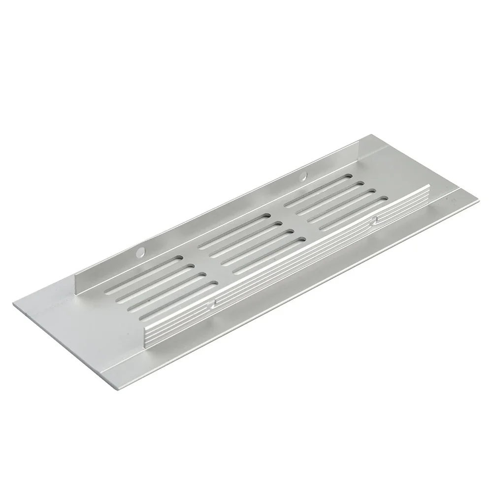 

50mm Aluminium Alloy Vents Rectangular Perforated Sheet Cabinet Wardrobe Shoe Air Vent Ventilation Grille Vents