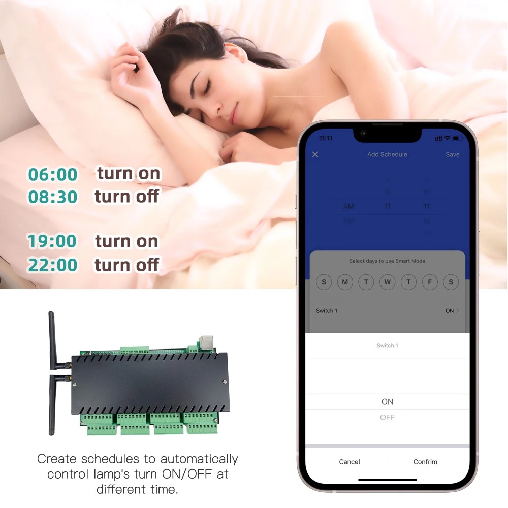 H32B Pro WiFi Tuya Smart Home Switch Remote Control ESP32 MQTT Smart Life with Alexa Google Home Yandex Domoticz OpenHAB Timer