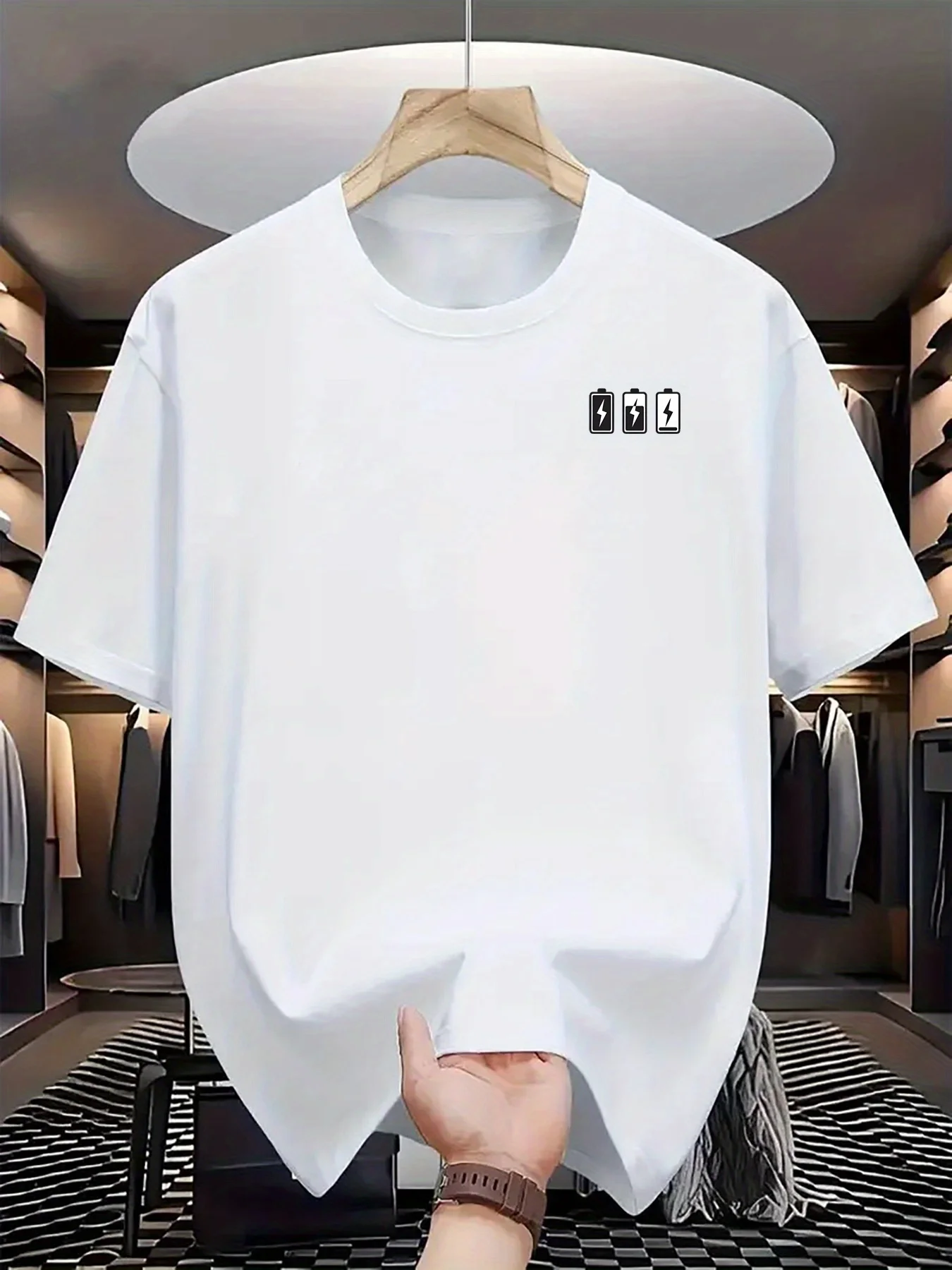 [Loose Casual T-Shirt] New Loose T-Shirt - Casual Elegant Print T-Shirt - Breathable Blouse - Soft Touch Cute T-Shirt - Quick-Dr