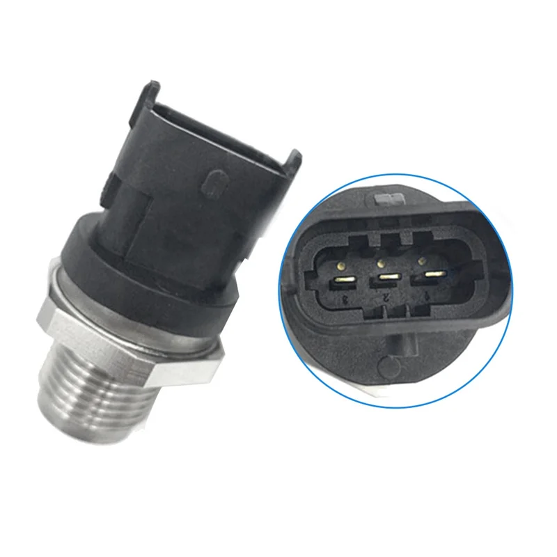 

4Pcs 0281002907 0281002720 0281002920 Common Regulator Fuel Rail Pressure Sensor For Renault Mercedes MWM VW