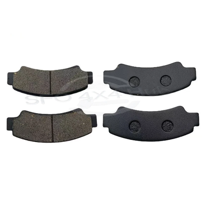 

4 Pcs Front Brake Pads for ATV Segway Snarler AT6 L E5 Snarler AT6 S T3b Snarler AT6 L T3b Snarler AT6 S E5 AT10 A03E11120001