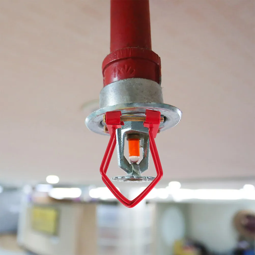 3Pcs Fire Sprinkler Cover Durable Iron Easy to Install Highly Protector Sprinkler Head Protector